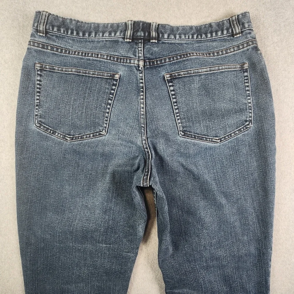 Jos A Bank‎ Tailored Fit Straight Leg Jeans Mens 35x28 Blue Denim Tag 36x30